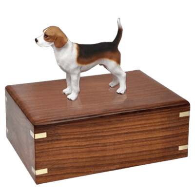 Beagle Standing Doggy Urns